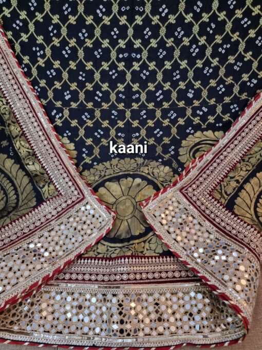 Chunri Jamawar Black And Maroon (Royal BM 231) - Image 3