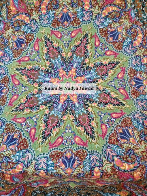 KalamKar Pashtoosh Handmade Shawl (A75) - Image 3