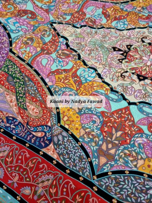 KalamKar Pashtoosh Handmade Shawl (A95) - Image 4