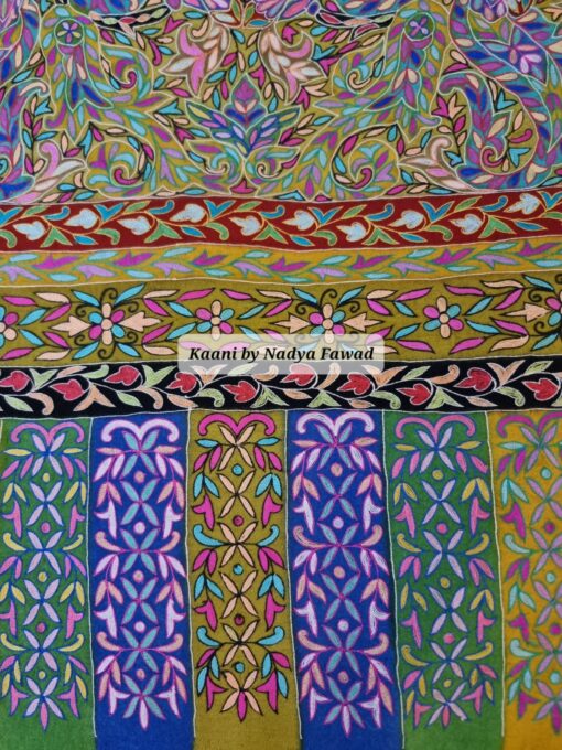 KalamKar Pashtoosh Handmade Shawl (A63) - Image 3