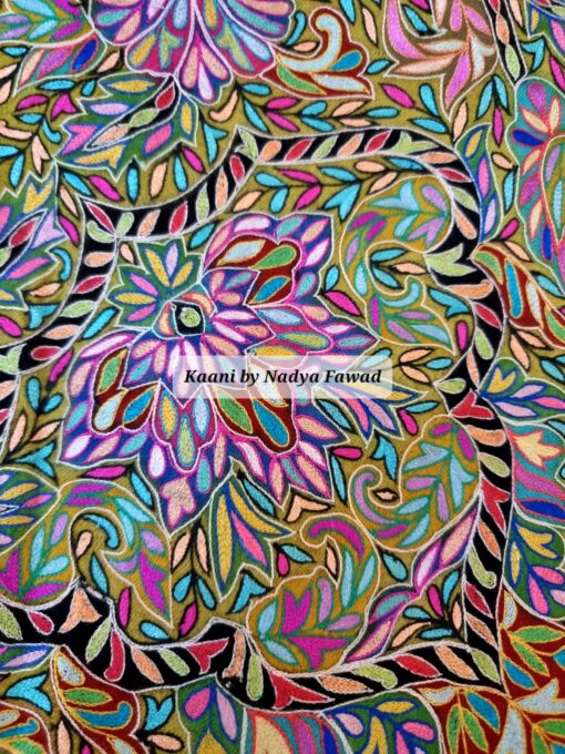 KalamKar Pashtoosh Handmade Shawl (A63) - Image 2