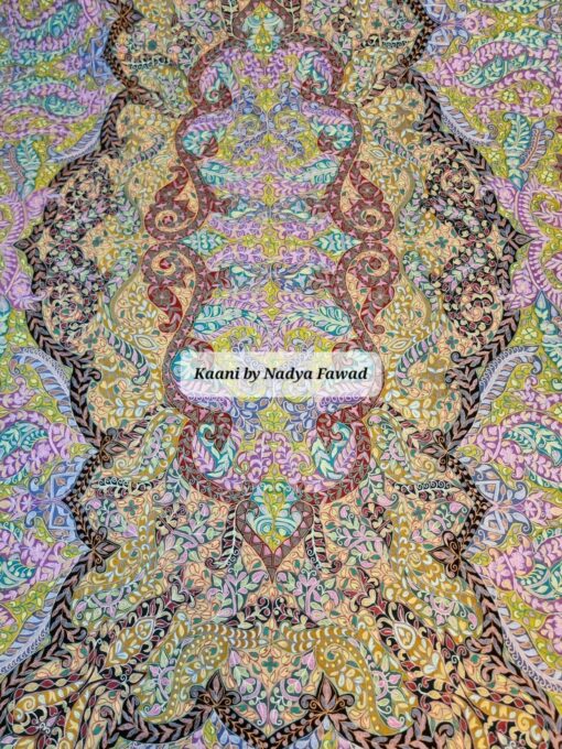 KalamKar Pashtoosh Handmade Shawl (A78) - Image 5