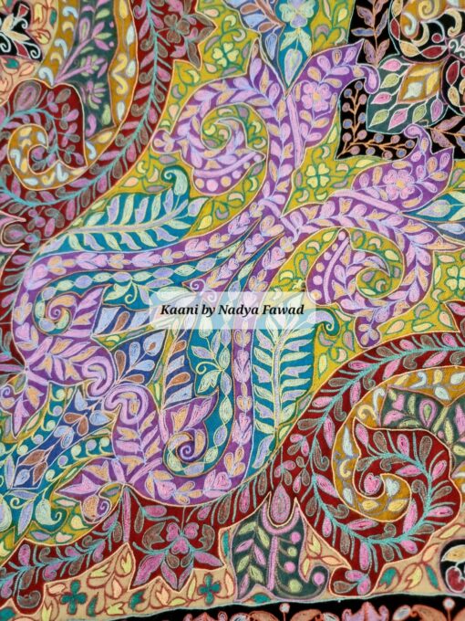 KalamKar Pashtoosh Handmade Shawl (A78) - Image 3