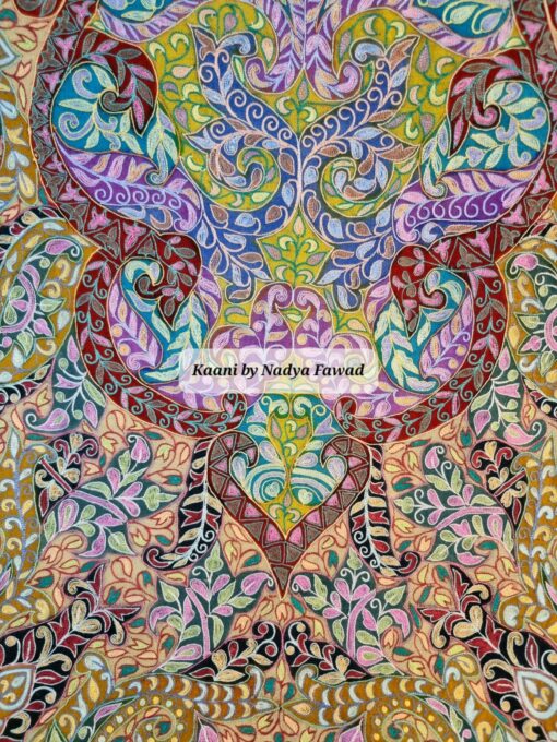 KalamKar Pashtoosh Handmade Shawl (A78) - Image 4