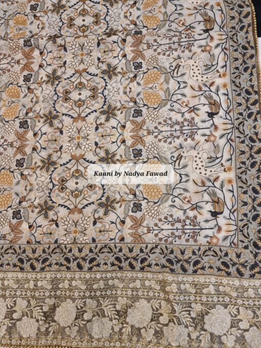 The ShikarGah All Season Shawl (off white) - Image 2