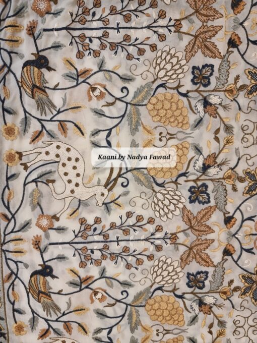 The ShikarGah All Season Shawl (off white) - Image 3