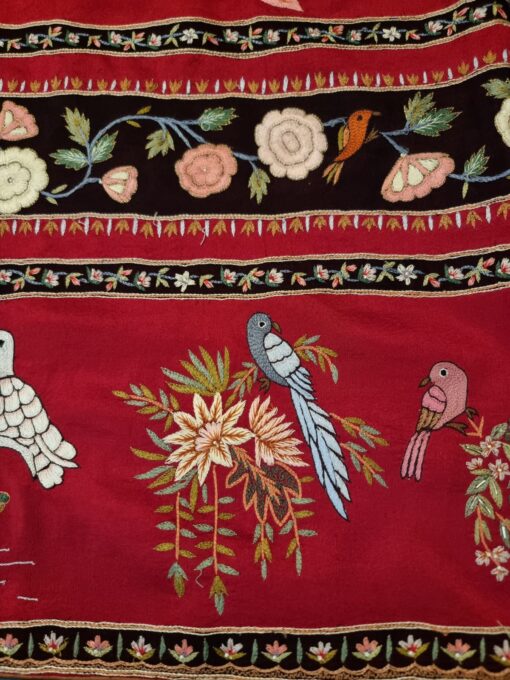 The Majestic Handmade KalamKar on RawSilk - Image 7