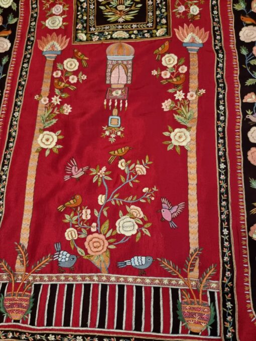 The Majestic Handmade KalamKar on RawSilk