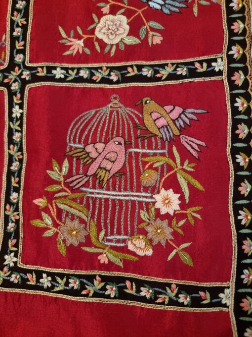The Majestic Handmade KalamKar on RawSilk - Image 5
