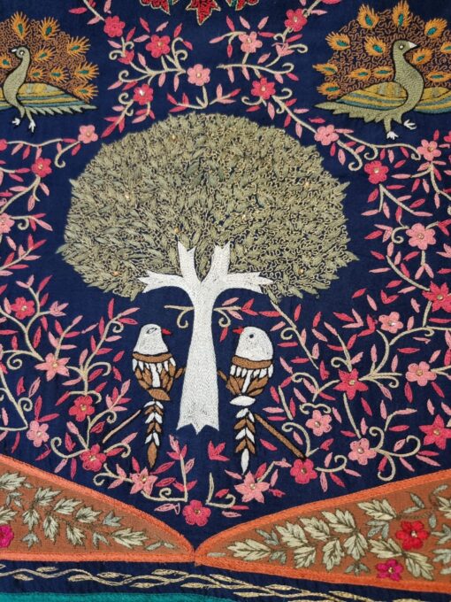 The Majestic Handmade KalamKar on RawSilk ( MorGah) - Image 4