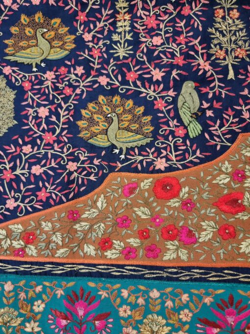 The Majestic Handmade KalamKar on RawSilk ( MorGah) - Image 3