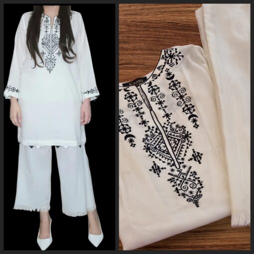 Pashmina Embroidered Suit (201)