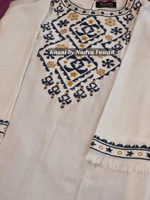 Pashmina Embroidered Suit (204) - Image 4