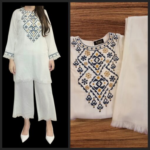 Pashmina Embroidered Suit (204)