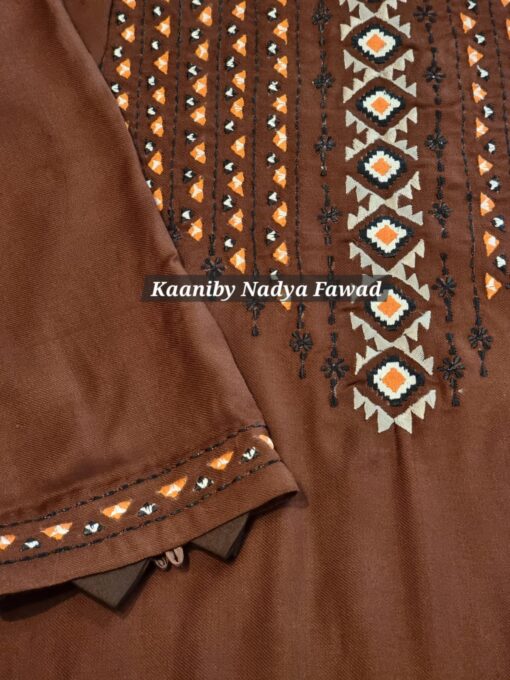 Pashmina Embroidered Suit (203) - Image 3
