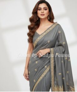 Silk Saree with Tilla work